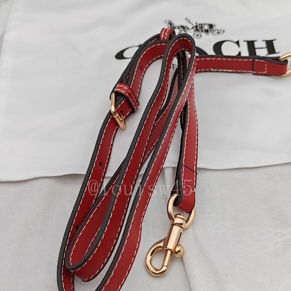 ππCoach Teri shoulder bag Pink Cherry - Picture 12 of 12